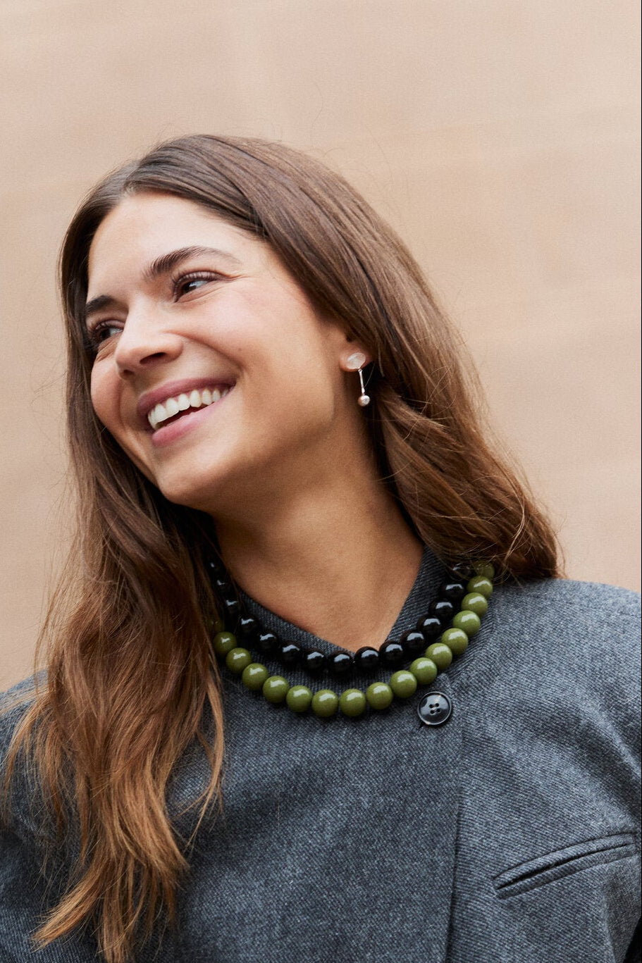 Celina perlehalskæde – Army